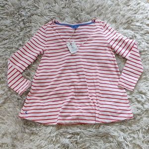 Joules Top Harbour Light Swing Jersey Striped